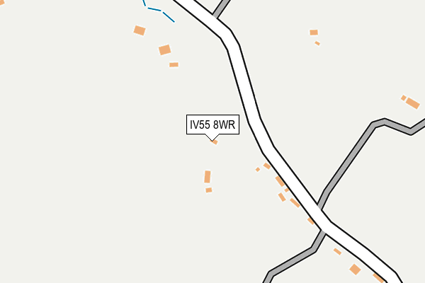 IV55 8WR map - OS OpenMap – Local (Ordnance Survey) IV55 8WR map - OS OpenMap – Local (Ordnance Survey)