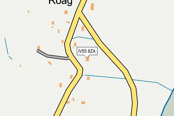IV55 8ZA map - OS OpenMap – Local (Ordnance Survey) IV55 8ZA map - OS OpenMap – Local (Ordnance Survey)