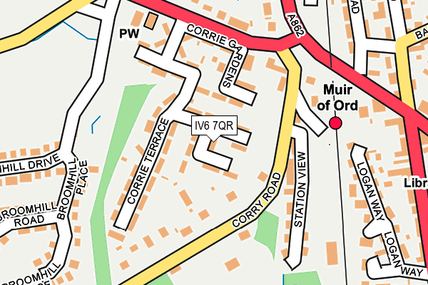 IV6 7QR map - OS OpenMap – Local (Ordnance Survey) IV6 7QR map - OS OpenMap – Local (Ordnance Survey)