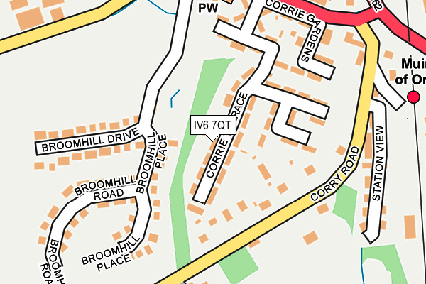 IV6 7QT map - OS OpenMap – Local (Ordnance Survey) IV6 7QT map - OS OpenMap – Local (Ordnance Survey)