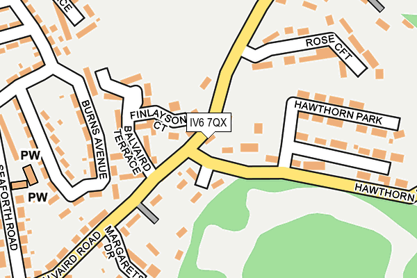 IV6 7QX map - OS OpenMap – Local (Ordnance Survey) IV6 7QX map - OS OpenMap – Local (Ordnance Survey)
