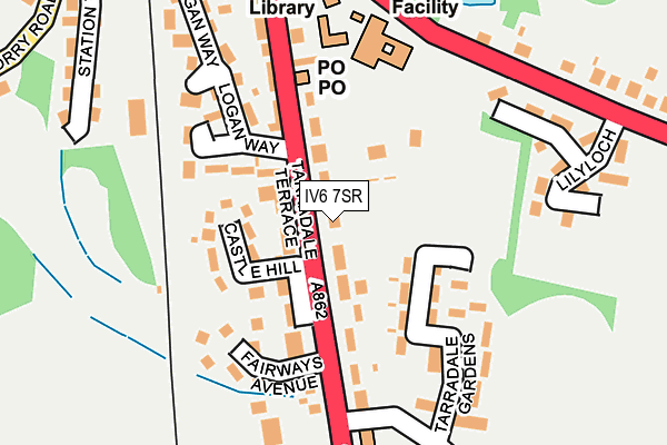 IV6 7SR map - OS OpenMap – Local (Ordnance Survey) IV6 7SR map - OS OpenMap – Local (Ordnance Survey)