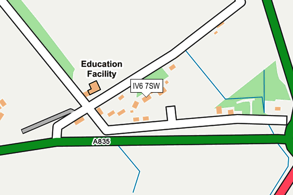 IV6 7SW map - OS OpenMap – Local (Ordnance Survey) IV6 7SW map - OS OpenMap – Local (Ordnance Survey)