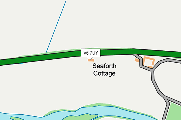 IV6 7UY map - OS OpenMap – Local (Ordnance Survey) IV6 7UY map - OS OpenMap – Local (Ordnance Survey)