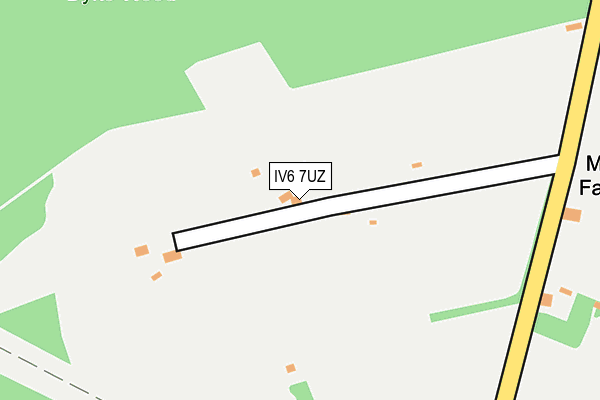 IV6 7UZ map - OS OpenMap – Local (Ordnance Survey) IV6 7UZ map - OS OpenMap – Local (Ordnance Survey)