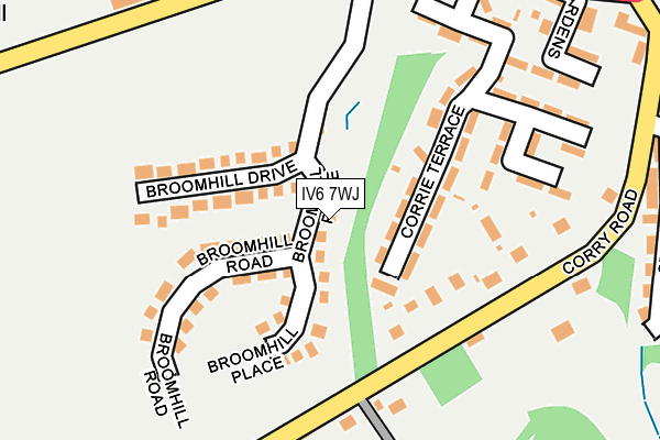 IV6 7WJ map - OS OpenMap – Local (Ordnance Survey) IV6 7WJ map - OS OpenMap – Local (Ordnance Survey)