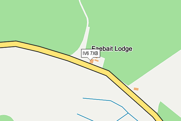 IV6 7XB map - OS OpenMap – Local (Ordnance Survey) IV6 7XB map - OS OpenMap – Local (Ordnance Survey)