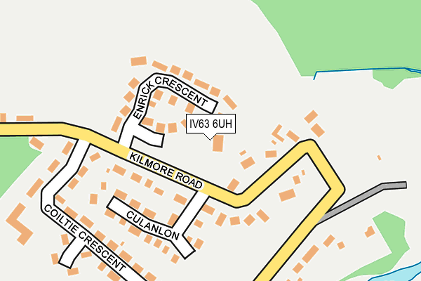 IV63 6UH map - OS OpenMap – Local (Ordnance Survey) IV63 6UH map - OS OpenMap – Local (Ordnance Survey)