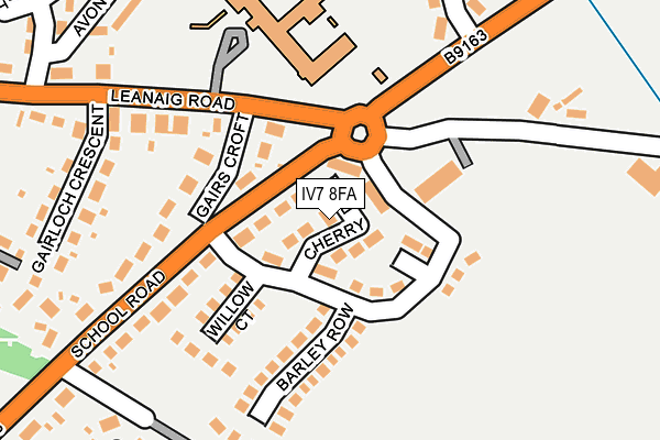 IV7 8FA map - OS OpenMap – Local (Ordnance Survey) IV7 8FA map - OS OpenMap – Local (Ordnance Survey)