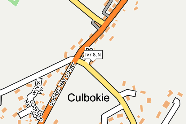 IV7 8JN map - OS OpenMap – Local (Ordnance Survey) IV7 8JN map - OS OpenMap – Local (Ordnance Survey)
