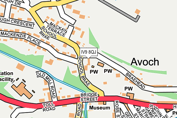 IV9 8QJ map - OS OpenMap – Local (Ordnance Survey) IV9 8QJ map - OS OpenMap – Local (Ordnance Survey)