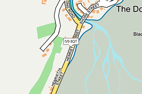 IV9 8QT map - OS OpenMap – Local (Ordnance Survey) IV9 8QT map - OS OpenMap – Local (Ordnance Survey)