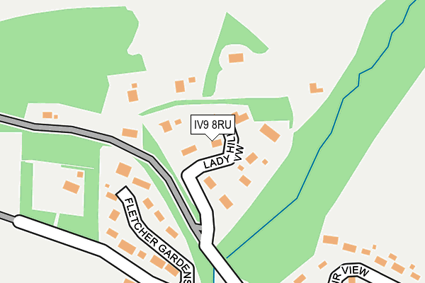IV9 8RU map - OS OpenMap – Local (Ordnance Survey) IV9 8RU map - OS OpenMap – Local (Ordnance Survey)