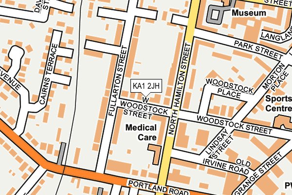 KA1 2JH map - OS OpenMap – Local (Ordnance Survey) KA1 2JH map - OS OpenMap – Local (Ordnance Survey)