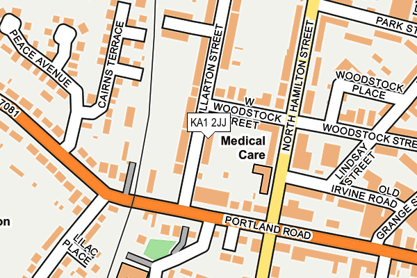 KA1 2JJ map - OS OpenMap – Local (Ordnance Survey) KA1 2JJ map - OS OpenMap – Local (Ordnance Survey)