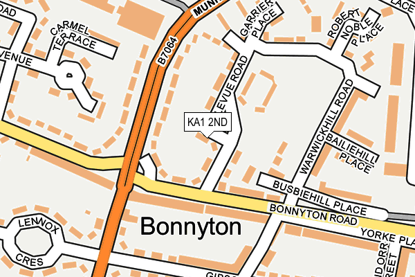 KA1 2ND map - OS OpenMap – Local (Ordnance Survey) KA1 2ND map - OS OpenMap – Local (Ordnance Survey)