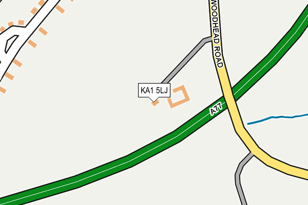KA1 5LJ map - OS OpenMap – Local (Ordnance Survey) KA1 5LJ map - OS OpenMap – Local (Ordnance Survey)