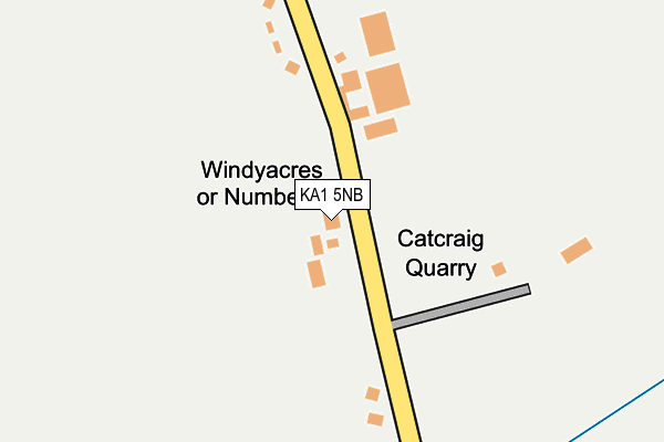 KA1 5NB map - OS OpenMap – Local (Ordnance Survey) KA1 5NB map - OS OpenMap – Local (Ordnance Survey)
