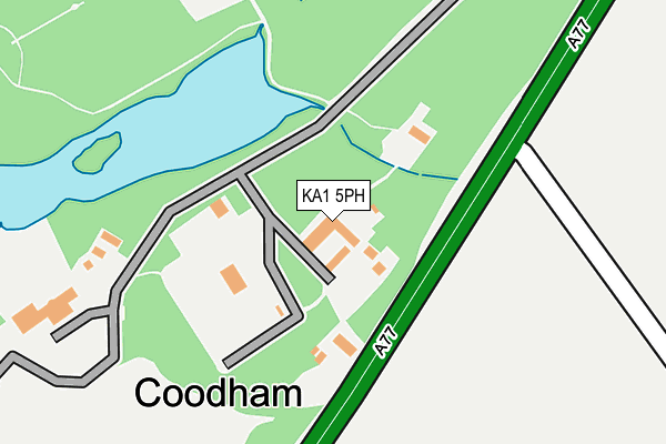 KA1 5PH map - OS OpenMap – Local (Ordnance Survey) KA1 5PH map - OS OpenMap – Local (Ordnance Survey)