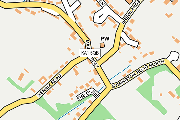 KA1 5QB map - OS OpenMap – Local (Ordnance Survey) KA1 5QB map - OS OpenMap – Local (Ordnance Survey)