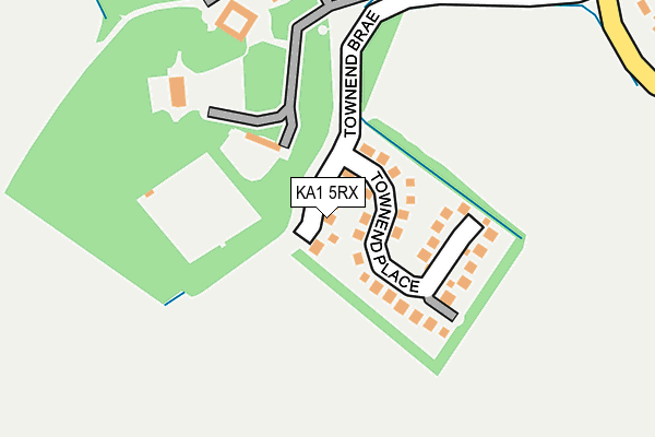 KA1 5RX map - OS OpenMap – Local (Ordnance Survey) KA1 5RX map - OS OpenMap – Local (Ordnance Survey)