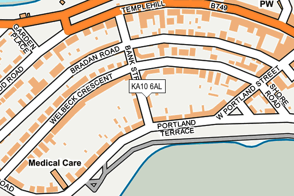 KA10 6AL map - OS OpenMap – Local (Ordnance Survey) KA10 6AL map - OS OpenMap – Local (Ordnance Survey)