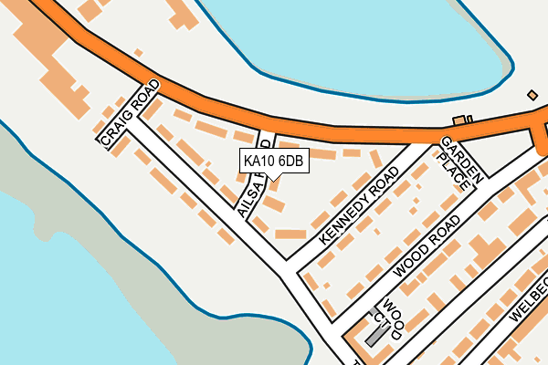 KA10 6DB map - OS OpenMap – Local (Ordnance Survey) KA10 6DB map - OS OpenMap – Local (Ordnance Survey)