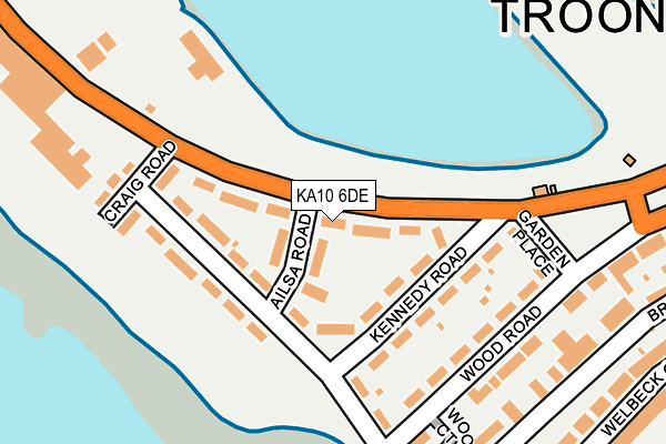 KA10 6DE map - OS OpenMap – Local (Ordnance Survey) KA10 6DE map - OS OpenMap – Local (Ordnance Survey)