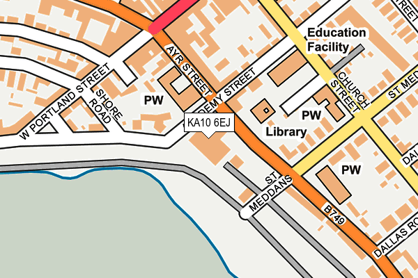 KA10 6EJ map - OS OpenMap – Local (Ordnance Survey) KA10 6EJ map - OS OpenMap – Local (Ordnance Survey)