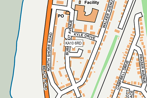 KA10 6RD map - OS OpenMap – Local (Ordnance Survey) KA10 6RD map - OS OpenMap – Local (Ordnance Survey)