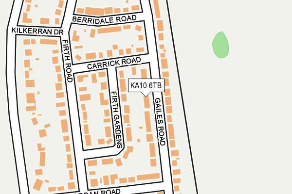 KA10 6TB map - OS OpenMap – Local (Ordnance Survey) KA10 6TB map - OS OpenMap – Local (Ordnance Survey)