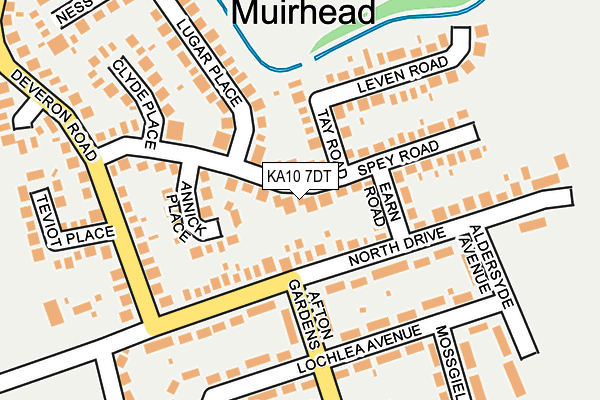 KA10 7DT map - OS OpenMap – Local (Ordnance Survey) KA10 7DT map - OS OpenMap – Local (Ordnance Survey)