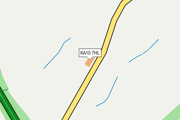 KA10 7HL map - OS OpenMap – Local (Ordnance Survey) KA10 7HL map - OS OpenMap – Local (Ordnance Survey)