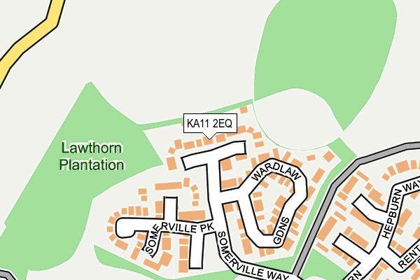 KA11 2EQ map - OS OpenMap – Local (Ordnance Survey) KA11 2EQ map - OS OpenMap – Local (Ordnance Survey)