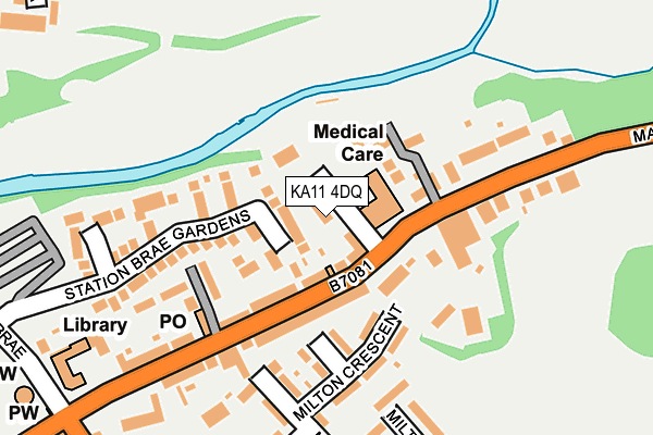 KA11 4DQ map - OS OpenMap – Local (Ordnance Survey) KA11 4DQ map - OS OpenMap – Local (Ordnance Survey)
