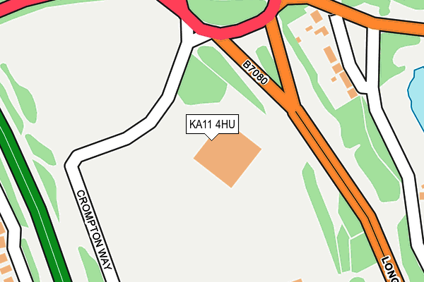 KA11 4HU map - OS OpenMap – Local (Ordnance Survey) KA11 4HU map - OS OpenMap – Local (Ordnance Survey)
