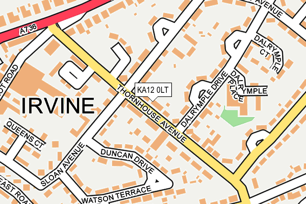 KA12 0LT map - OS OpenMap – Local (Ordnance Survey) KA12 0LT map - OS OpenMap – Local (Ordnance Survey)