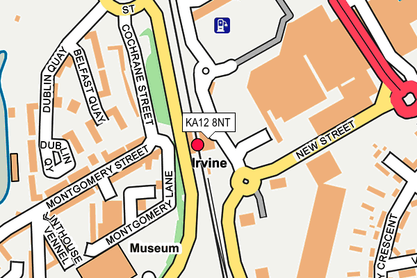 KA12 8NT map - OS OpenMap – Local (Ordnance Survey) KA12 8NT map - OS OpenMap – Local (Ordnance Survey)