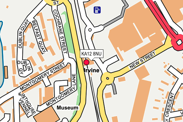 KA12 8NU map - OS OpenMap – Local (Ordnance Survey) KA12 8NU map - OS OpenMap – Local (Ordnance Survey)