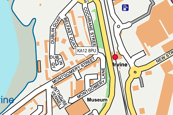KA12 8PU map - OS OpenMap – Local (Ordnance Survey) KA12 8PU map - OS OpenMap – Local (Ordnance Survey)