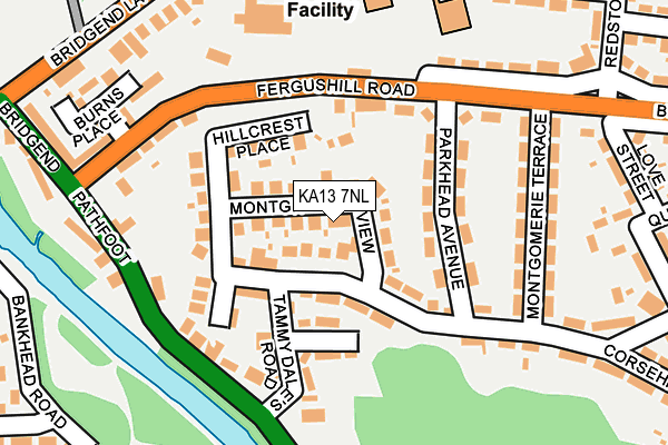 KA13 7NL map - OS OpenMap – Local (Ordnance Survey) KA13 7NL map - OS OpenMap – Local (Ordnance Survey)