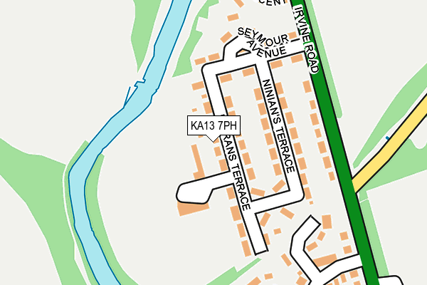 KA13 7PH map - OS OpenMap – Local (Ordnance Survey) KA13 7PH map - OS OpenMap – Local (Ordnance Survey)