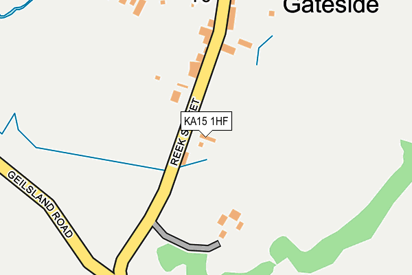 KA15 1HF map - OS OpenMap – Local (Ordnance Survey) KA15 1HF map - OS OpenMap – Local (Ordnance Survey)