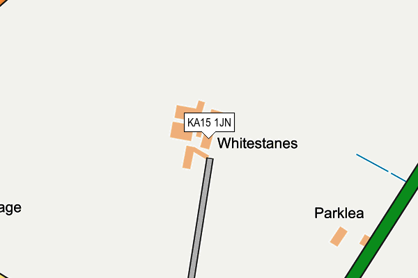 KA15 1JN map - OS OpenMap – Local (Ordnance Survey) KA15 1JN map - OS OpenMap – Local (Ordnance Survey)