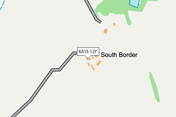 KA15 1JY map - OS OpenMap – Local (Ordnance Survey) KA15 1JY map - OS OpenMap – Local (Ordnance Survey)