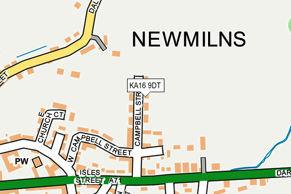 KA16 9DT map - OS OpenMap – Local (Ordnance Survey) KA16 9DT map - OS OpenMap – Local (Ordnance Survey)