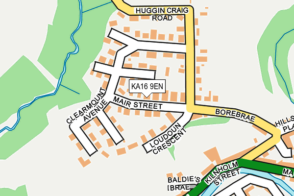 KA16 9EN map - OS OpenMap – Local (Ordnance Survey) KA16 9EN map - OS OpenMap – Local (Ordnance Survey)