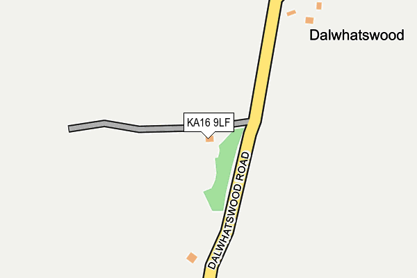 KA16 9LF map - OS OpenMap – Local (Ordnance Survey) KA16 9LF map - OS OpenMap – Local (Ordnance Survey)
