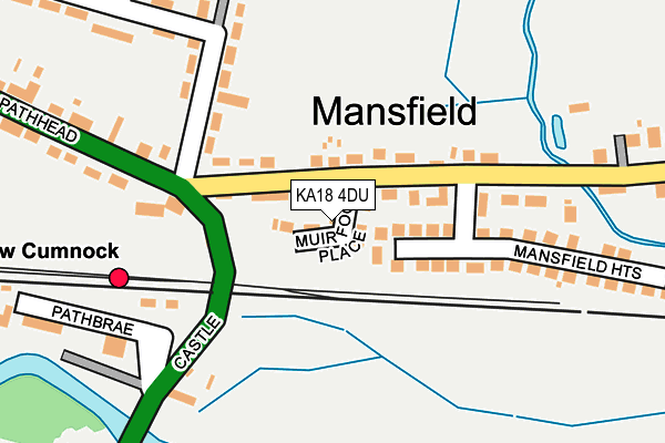 KA18 4DU map - OS OpenMap – Local (Ordnance Survey) KA18 4DU map - OS OpenMap – Local (Ordnance Survey)