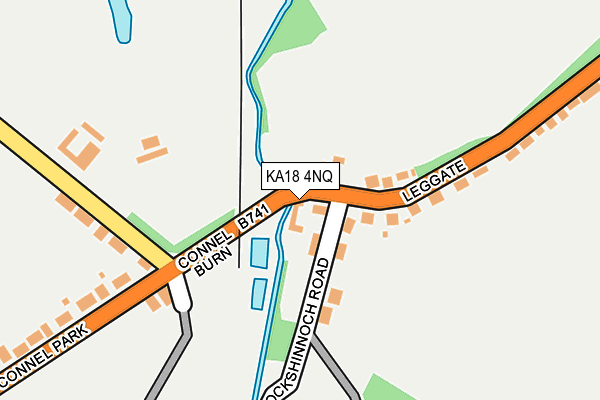 KA18 4NQ map - OS OpenMap – Local (Ordnance Survey) KA18 4NQ map - OS OpenMap – Local (Ordnance Survey)